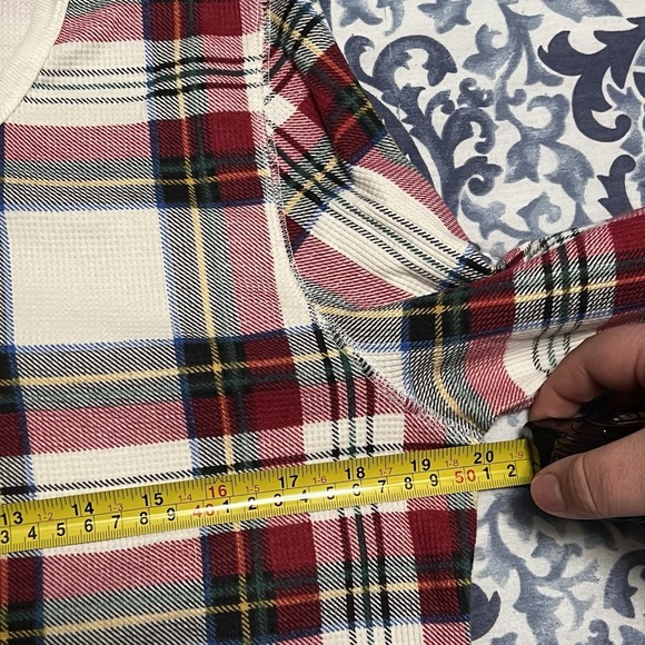 Set of 2 Old Navy Thermal-Knit Long-Sleeve Pajama Top, Women's Size XL - Picture 4 of 6